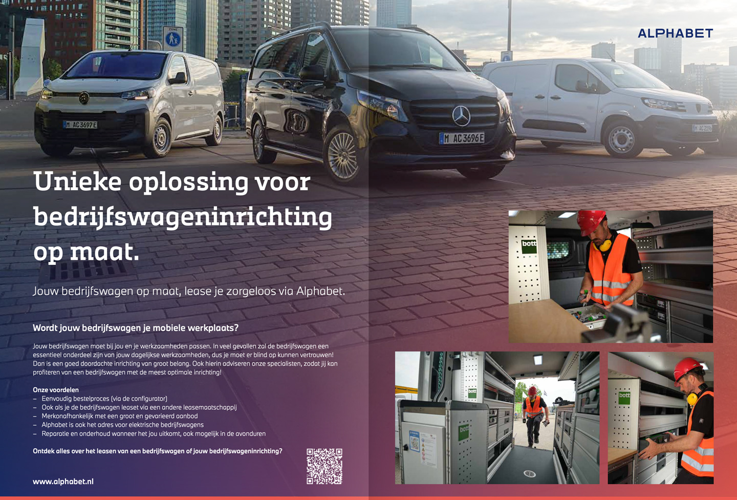 Alphabet Automotive management adverentie
