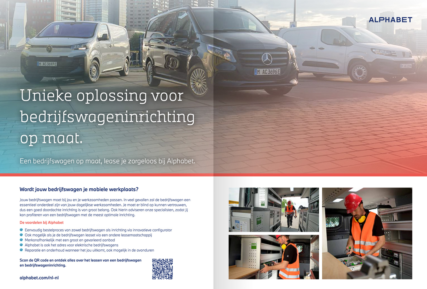 Alphabet Automotive management adverentie