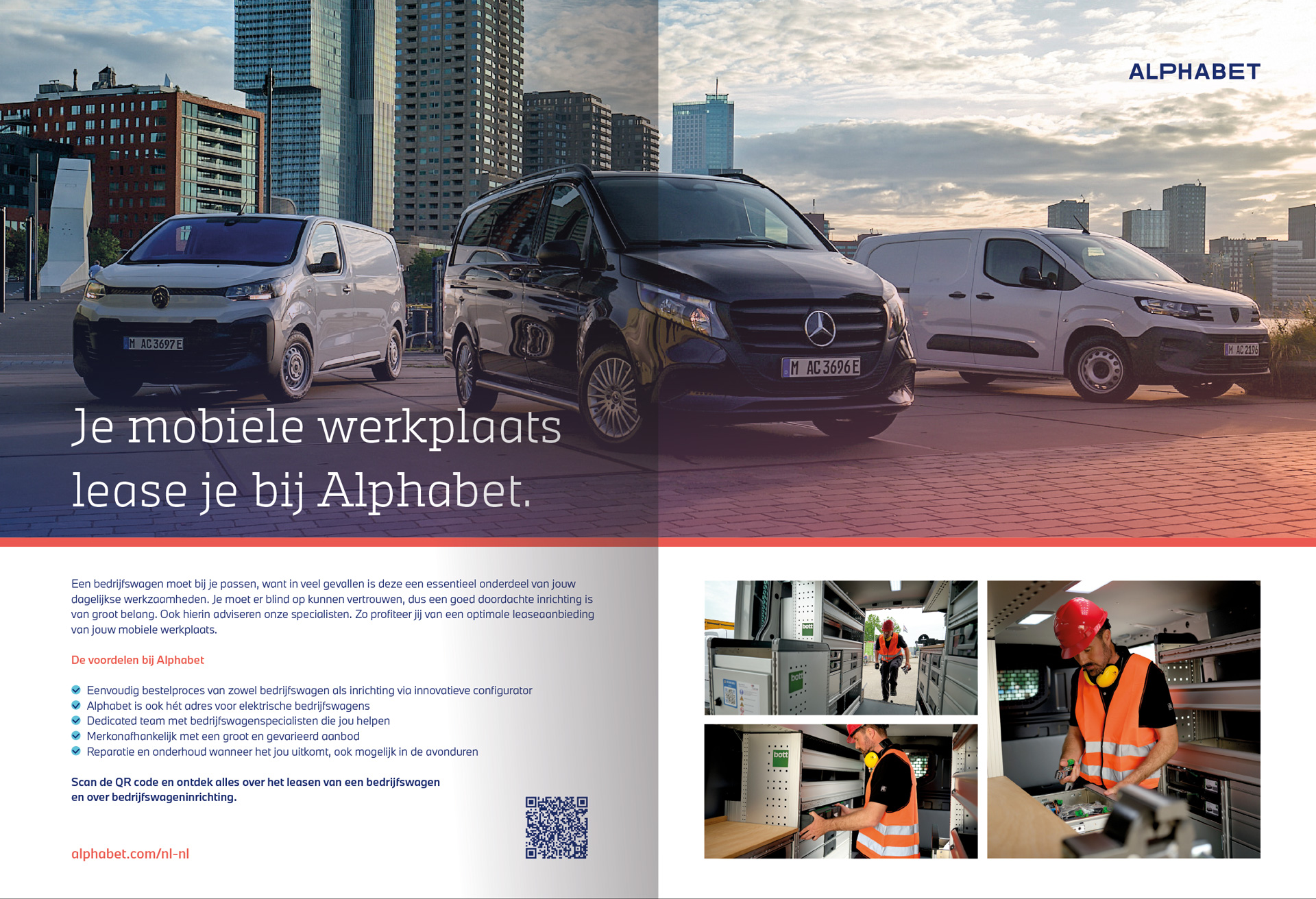 Alphabet LCV AM Advertentie