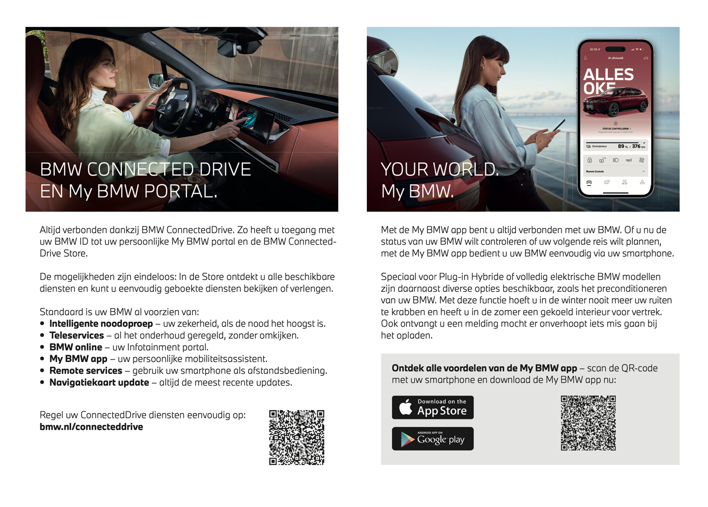 informatie BMW & MINI app