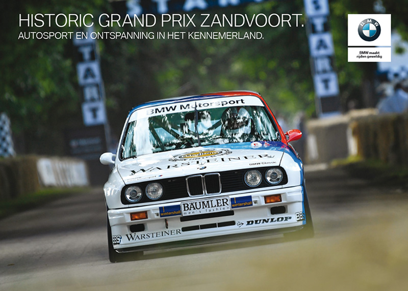 Historic Grand Prix brochure voorkant