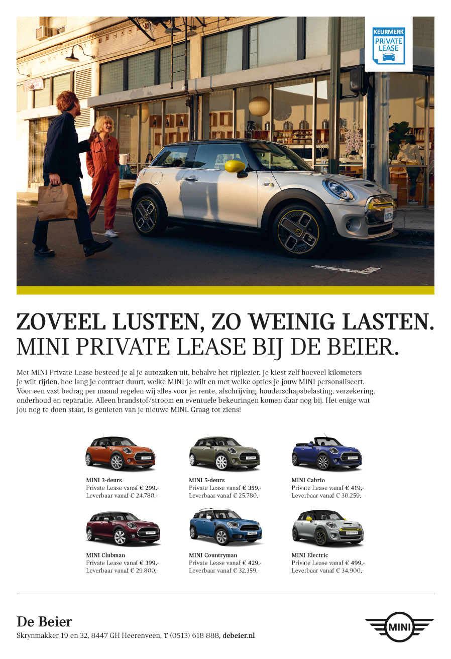 Advertenties de Beier Heerenveen door Full House Rotterdam