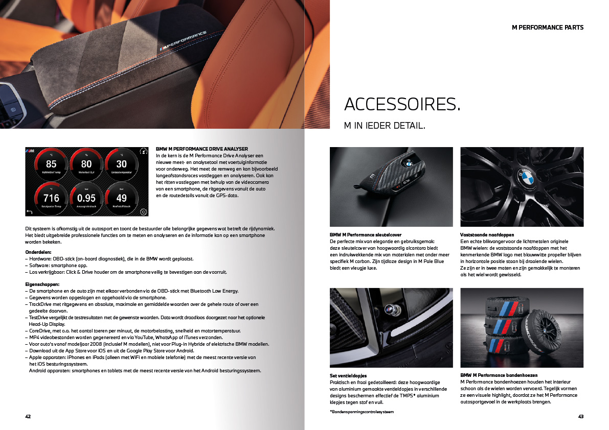 M Performance Parts accessoires