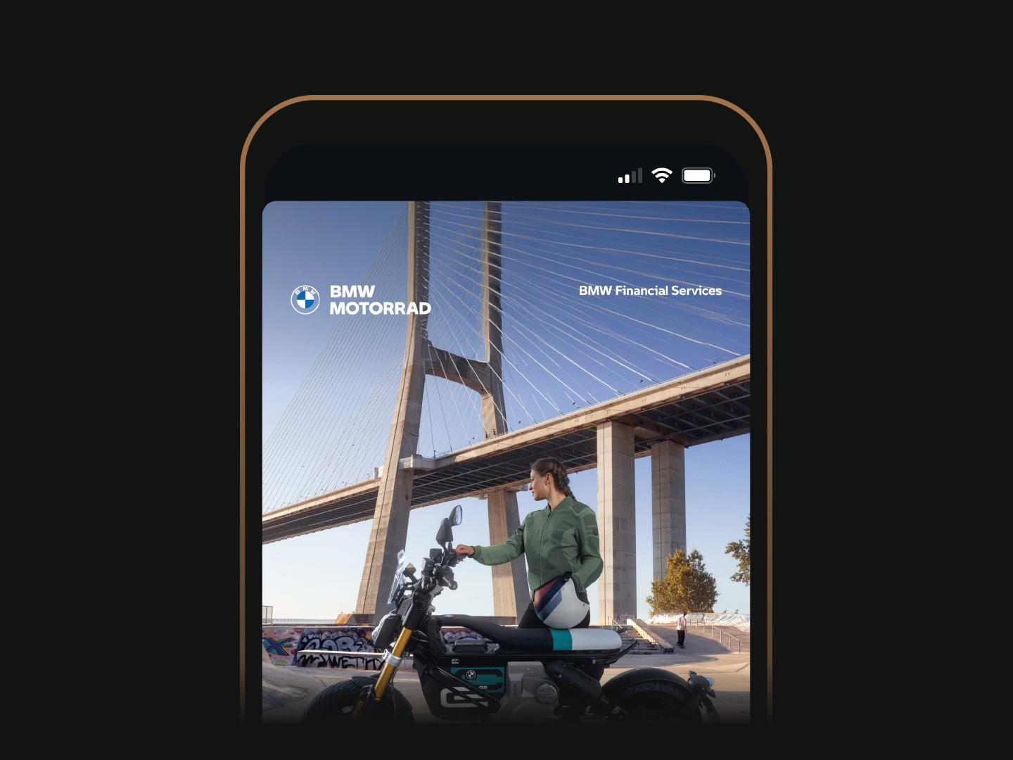 BMW Motorrad instagram story