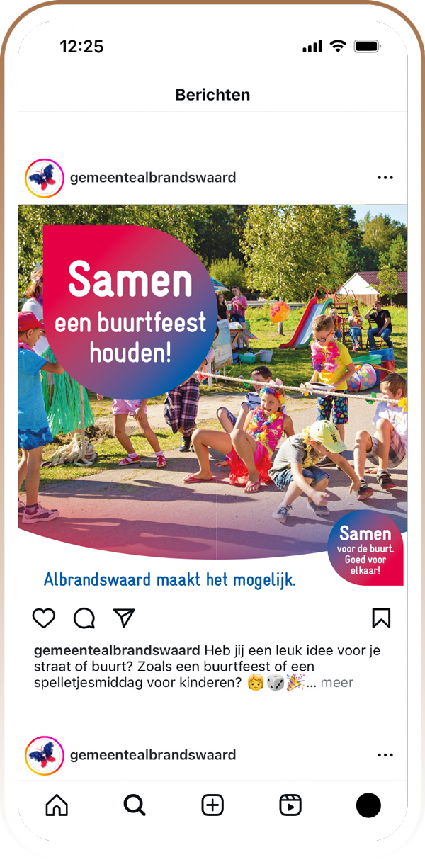 Social media advertentie